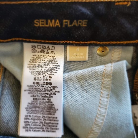 Michael Kors Navy Flare Jeans - Picture 5 of 12